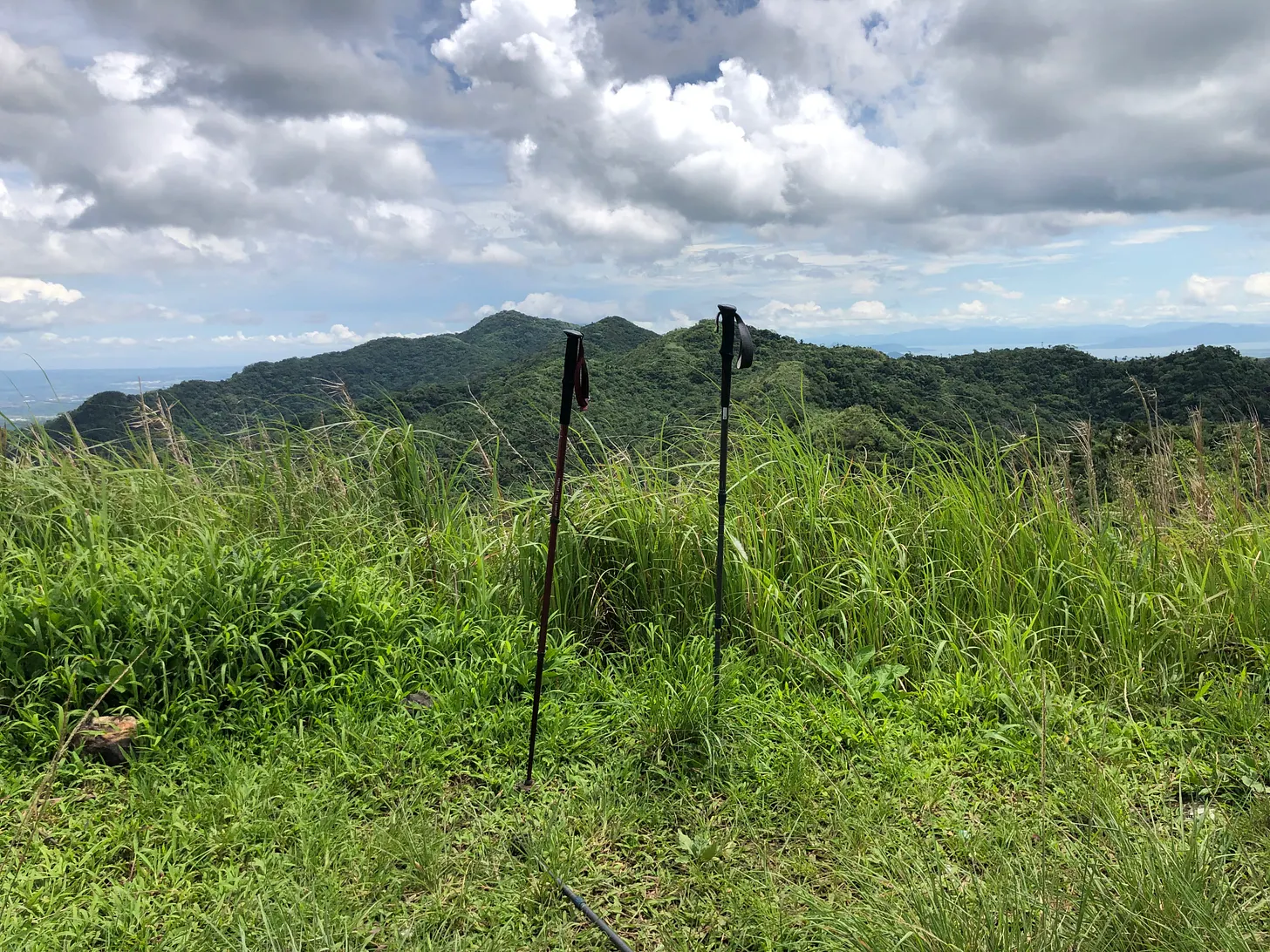 From my last hike before she was born