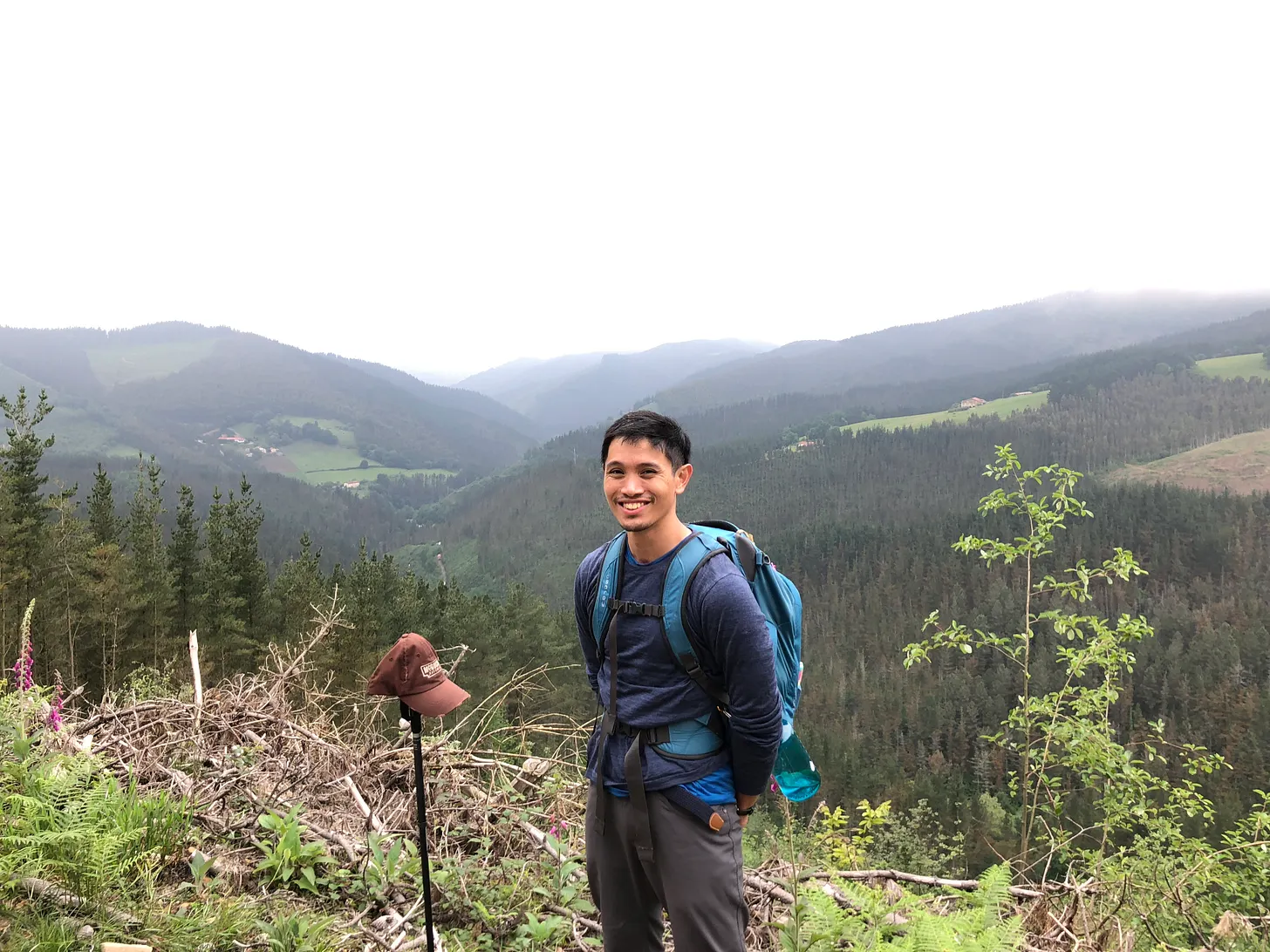 A happy-hiking me back in 2017!